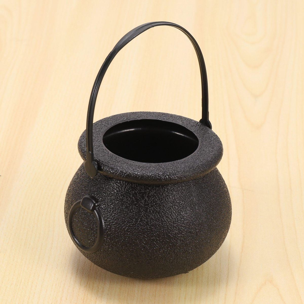 10Pcs Black Candy Holder Pot Halloween Candy Bucket for