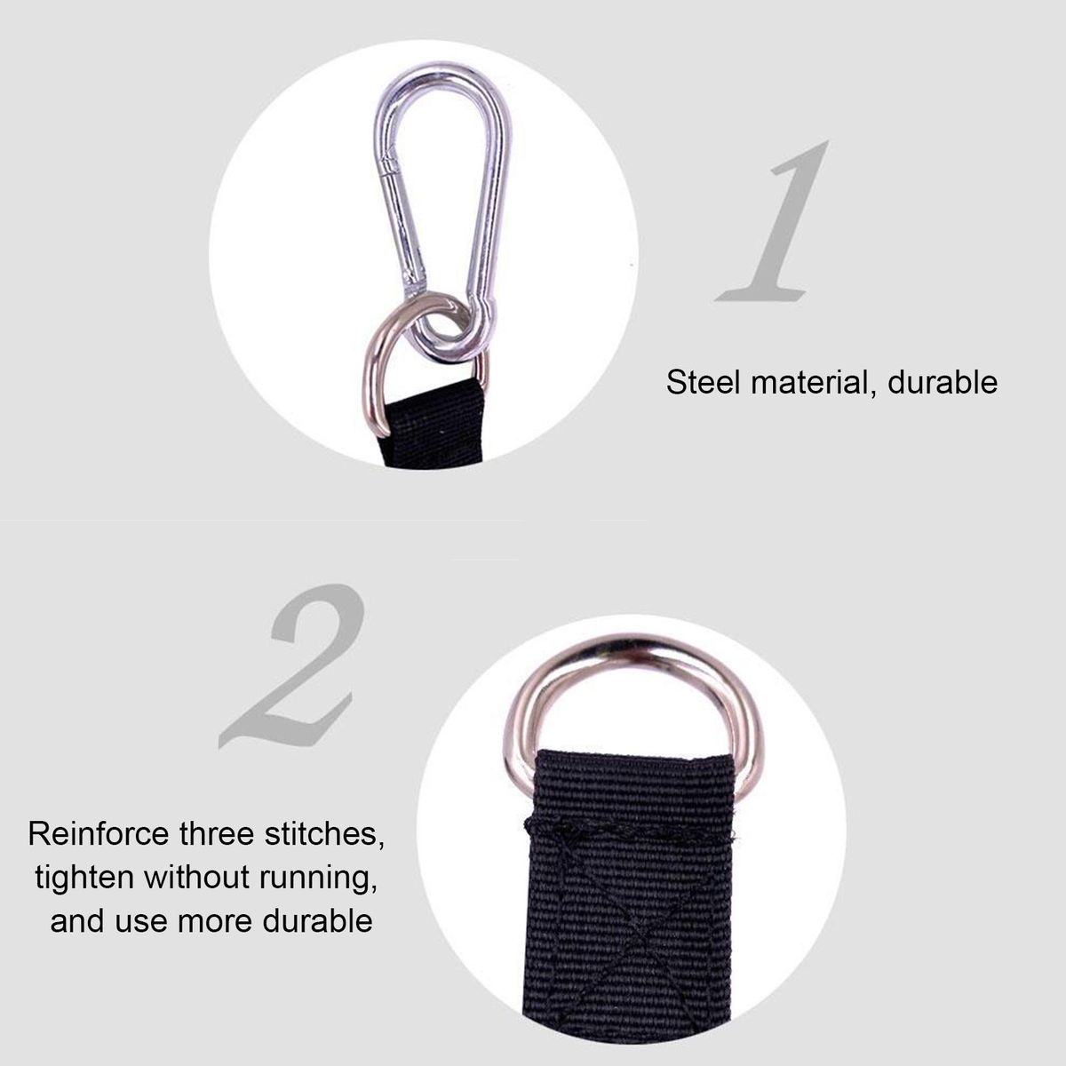 1 Pair Chest Developers Fitness Handles Resistance Chest Expander