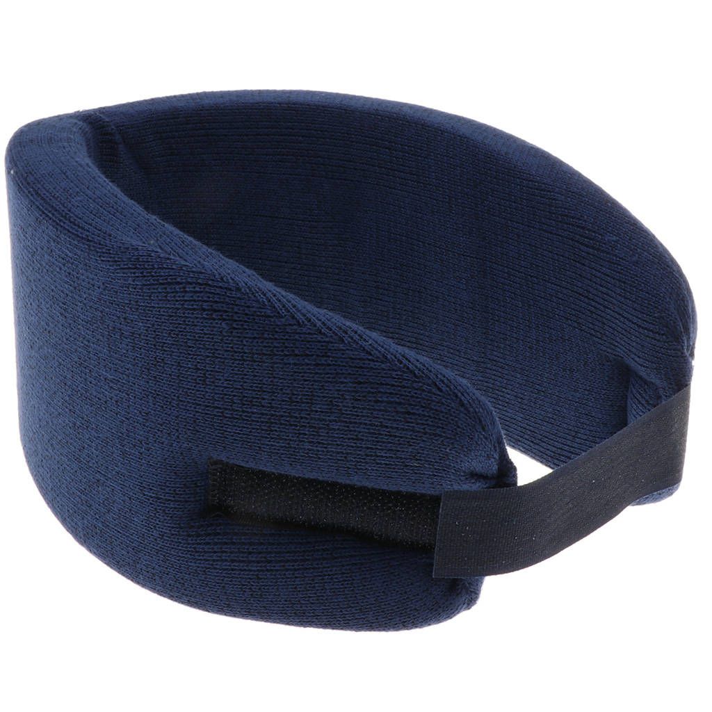 Blue Adjustable Soft Foam Cervical Support Neck Brace Neck