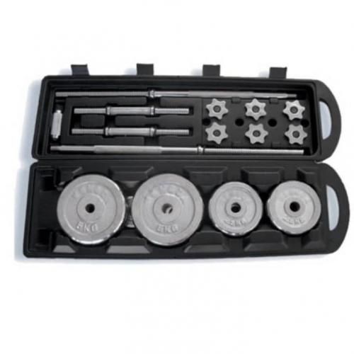 50kg Chrome Dumbell And Barbell