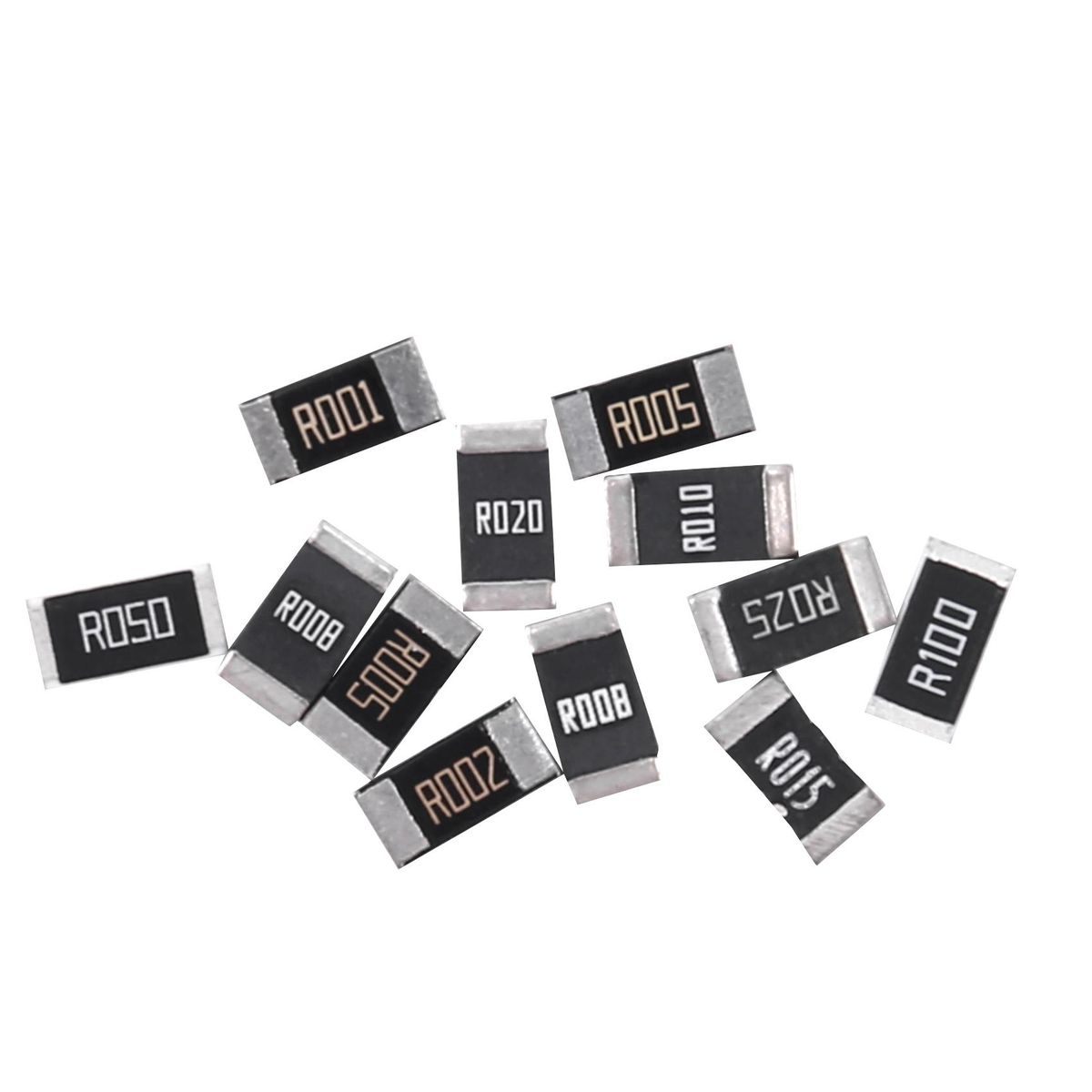 50Pcs Alloy Resistance 2512 SMD Resistor Samples Kit,10