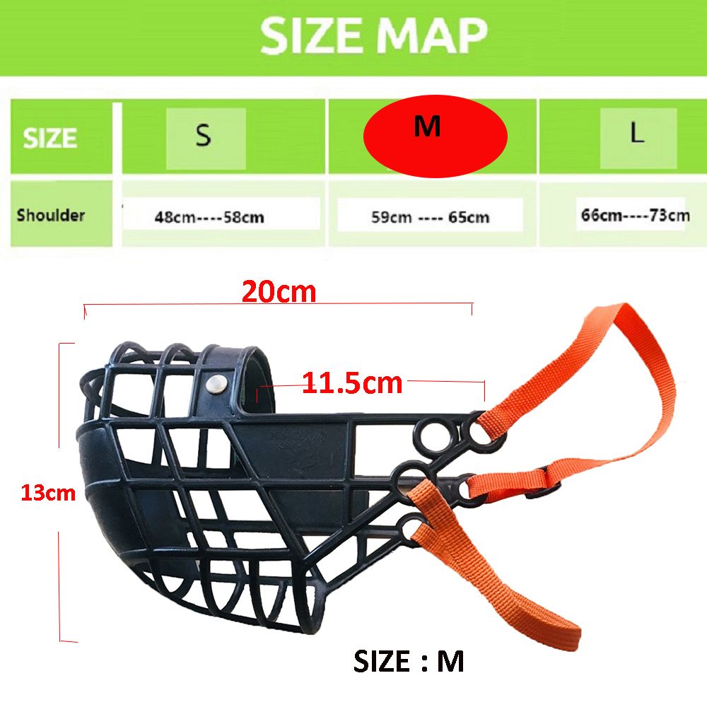 Adjustable Dog Muzzle Plastic Mask Anti-Barking Bite Mouth Cover Greyhound Gree Whippet Basket Muzzles Pet Supplies With S/M/L-Pink