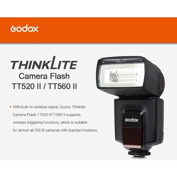 TT520II 433MHZ Wireless 1/300s-1/2000s HSS Flash Speedlite Camera Top Fill Light For Canon / Nikon DSLR Cameras(Black)