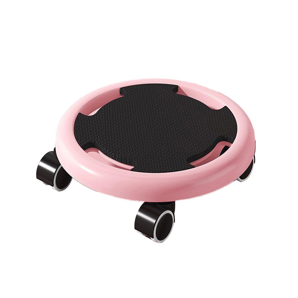 Wheel Roller Man Woman Fitness Abs Roller Wheel Pink
