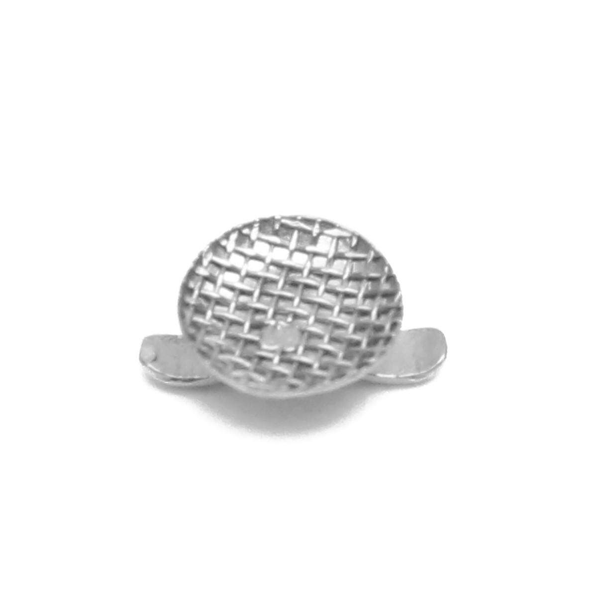 180Pcs Dental Orthodontic Lingual Buttons Bondable Cleat Double Wing Mesh Base