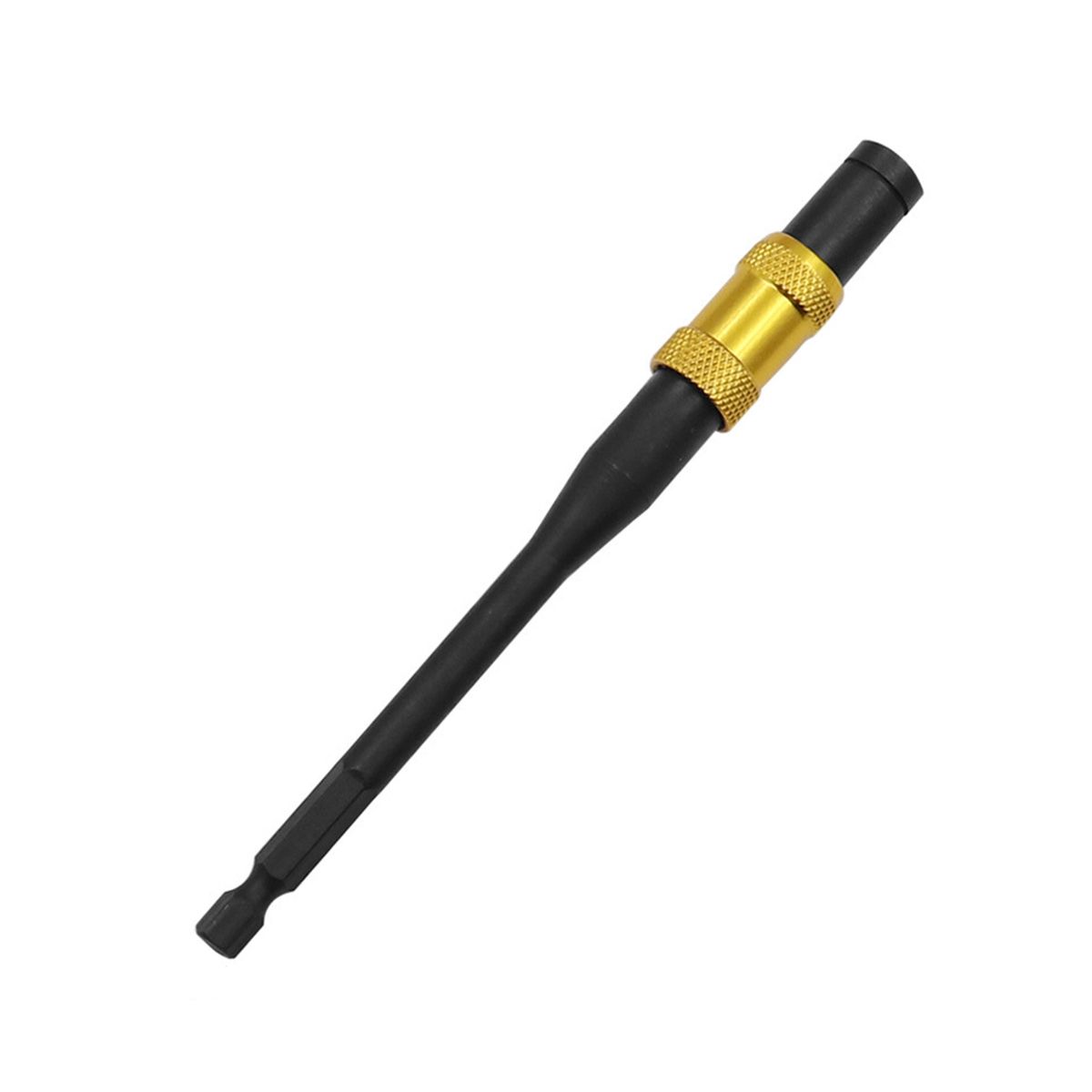 145Mm Hex Magnetic Ring Screwdriver Bits Drill Hand Tool Extension Rod Quick Change Holder Drive Guide Screw Drill Tip A