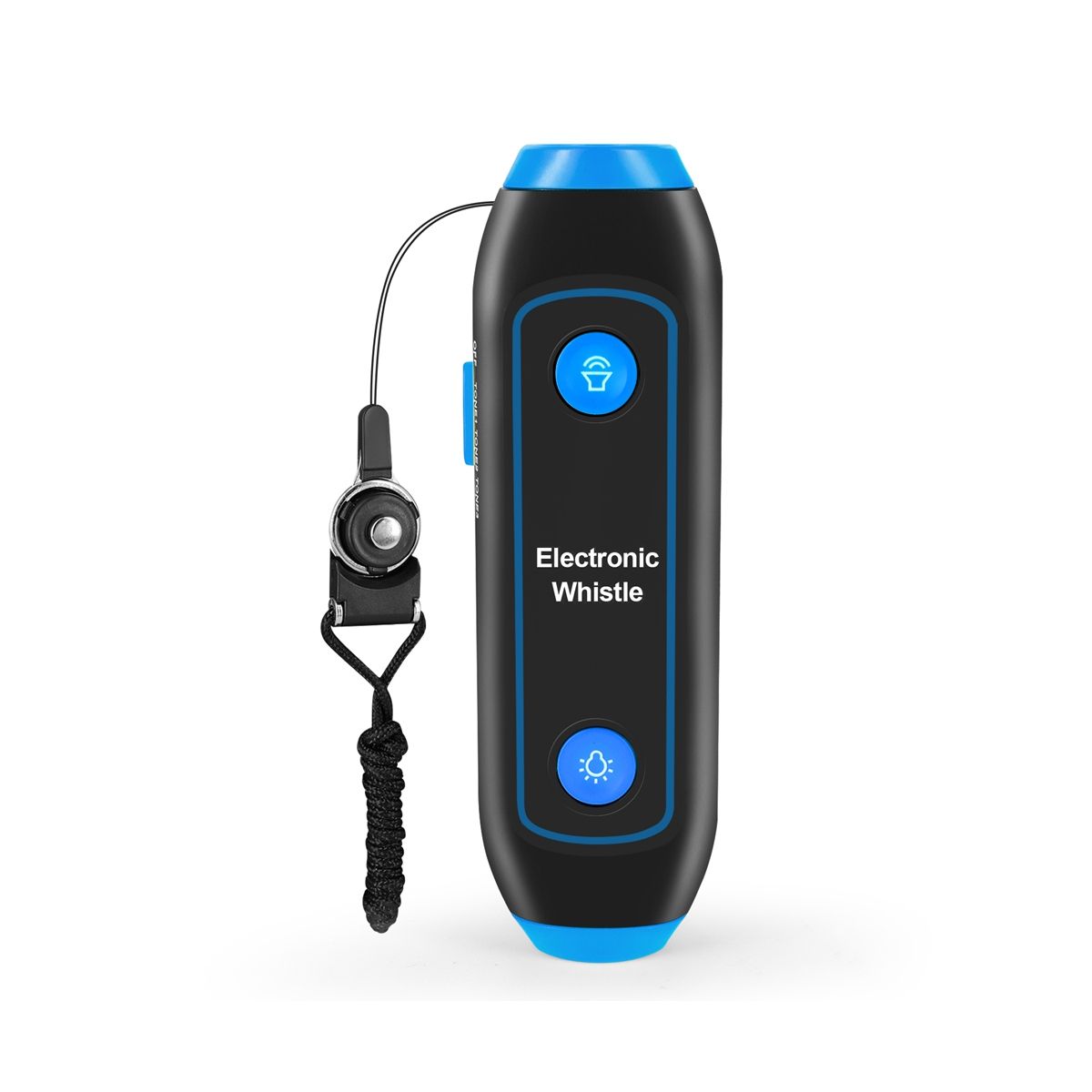 BasketballFootball Game Referee Whistle Camping Hiking Electronic Whistle for Emergency Tool Blue