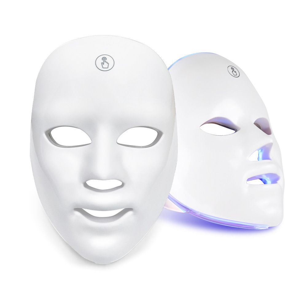 7 Colour Face Led Light Therapy Skin Beauty Facial Mask