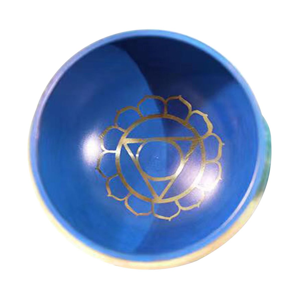 Singing Bowl Nepal Tibetan Bowl Sound Bowl For Relaxation Blue