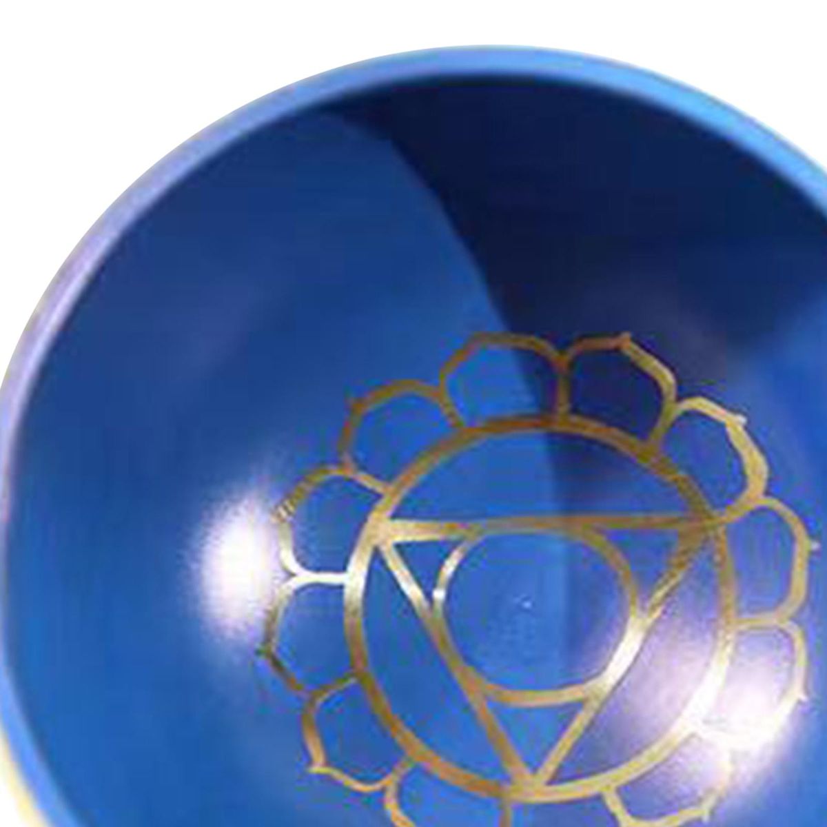 Singing Bowl Nepal Tibetan Bowl Sound Bowl For Relaxation Blue