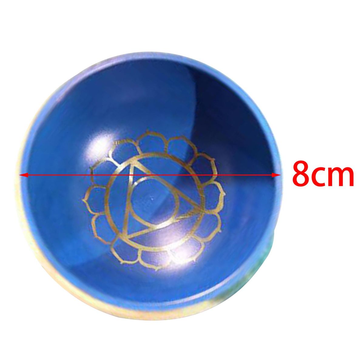 Singing Bowl Nepal Tibetan Bowl Sound Bowl For Relaxation Blue