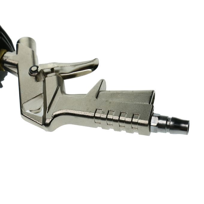 Dial Tire Inflator Gauge Flexible Hose 220 PSI  Style Air