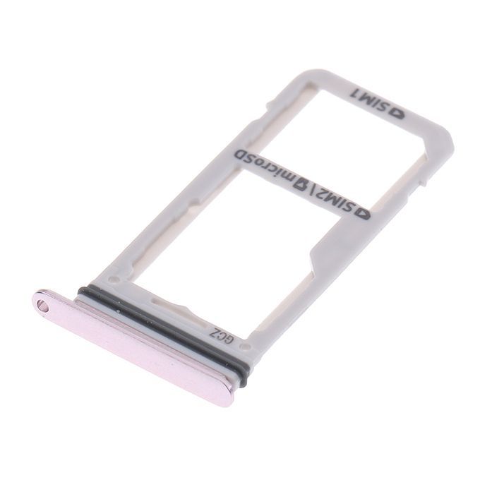 Replacement Dual Sim Card Holder Tray Frame For Samsung Galaxy S8 Pink