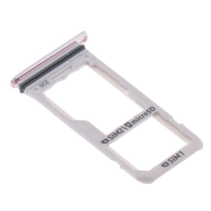 Replacement Dual Sim Card Holder Tray Frame For Samsung Galaxy S8 Pink