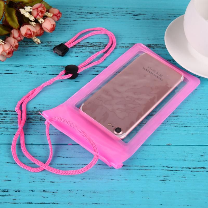 Strong 3 Layer Sealing Waterproof Smart Phone Pouch Bag For