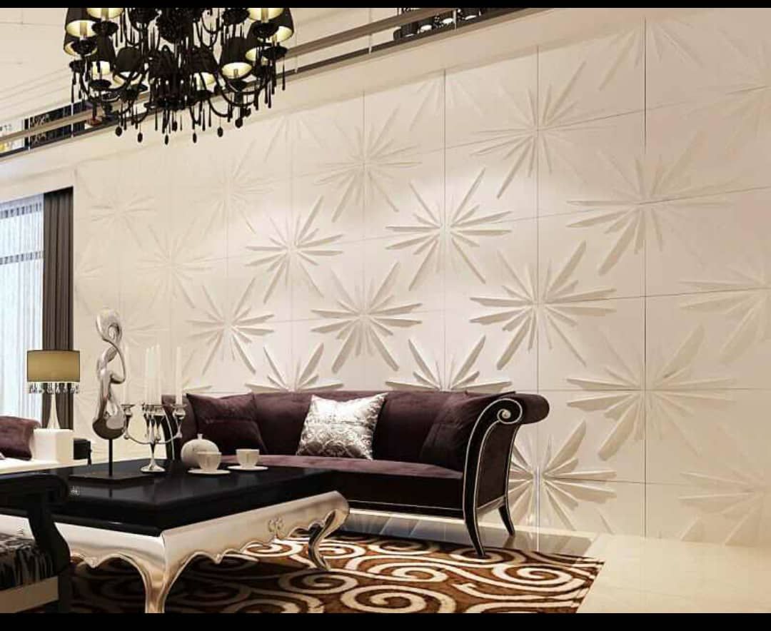 Adore Decor Eco Friendly Diamond Effect 3D Wall Panel For Home And Office