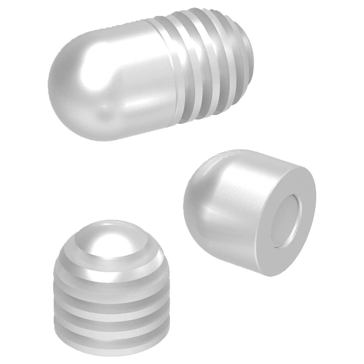 Tactile Toy Hand Push Sensory Toy Silver