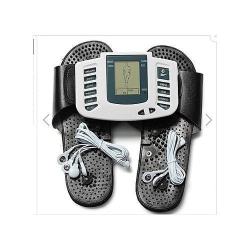 Multifunctional Digital Electrical Tens Acupuncture Therapy Massager. Slimming Body Stimulator  Machine +Therapy Slippers. Perfect For Pain Reliefs And Stroke