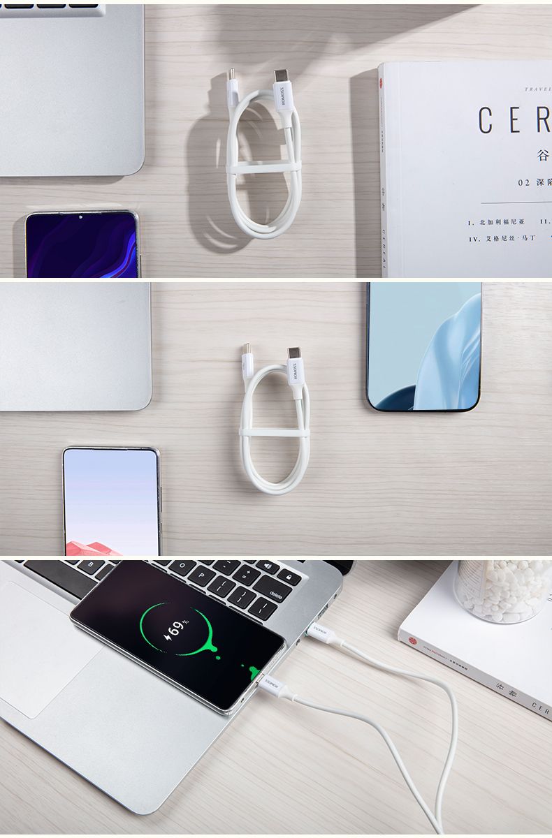 Type C To Type C Data Cable Fast Charge-1M