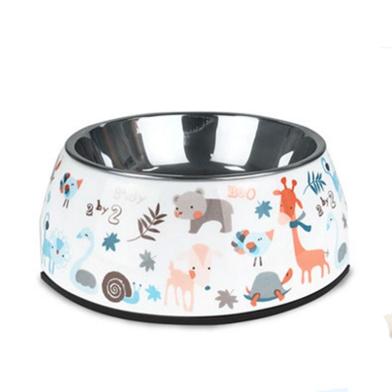 Selling Removable Melamine And Stainless Steel Pet Bowl Dog&cat Bowls миски для собак миска для кошки