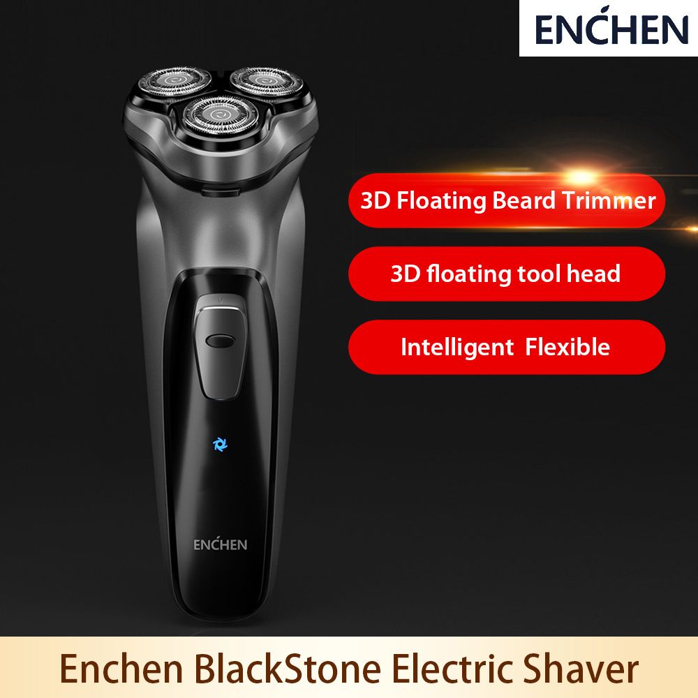 3D ElectricShaver BlackStone ElectricRazor Beard Trimmer
