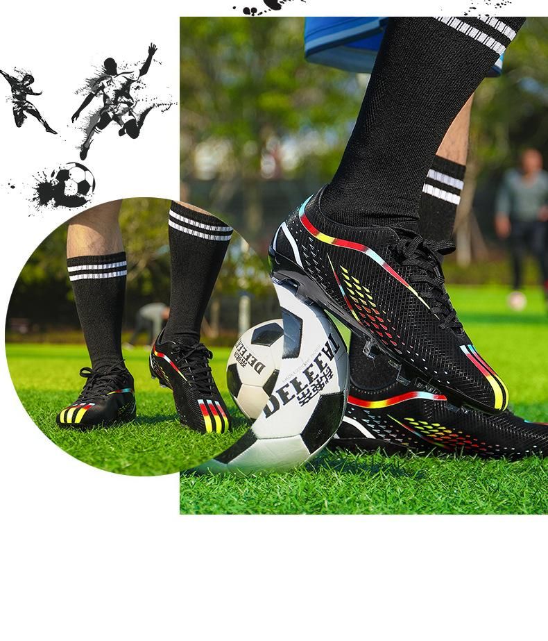 Football Boots High Quality Low Top Football Boots Black