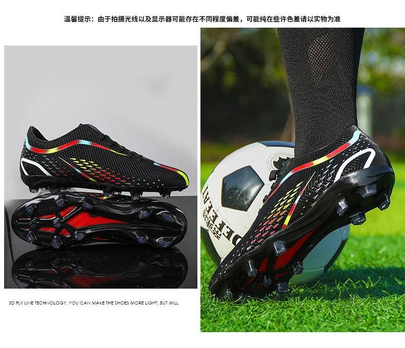 Football Boots High Quality Low Top Football Boots Black