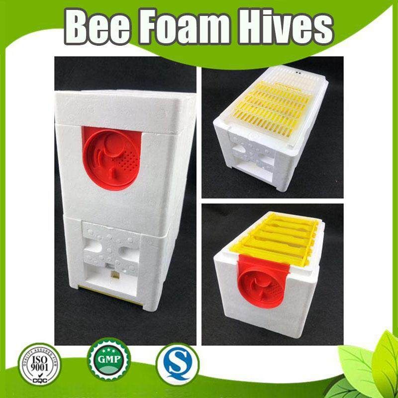 Harvest Bee Hives Beekeeping King Pollination Box Foam Frames Honeycomb Tool