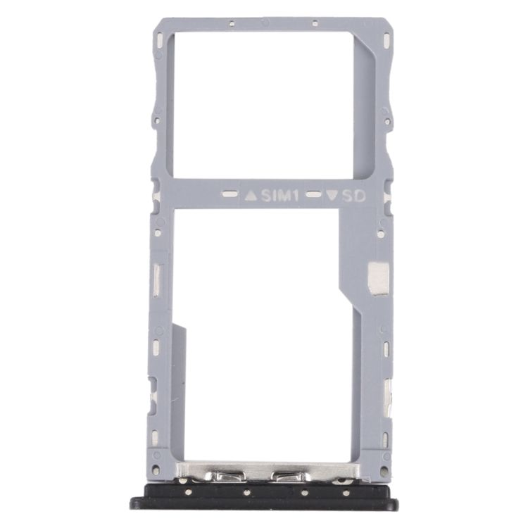 For Alcatel 1S 2021 SIM Card Tray + Micro SD Card Tray