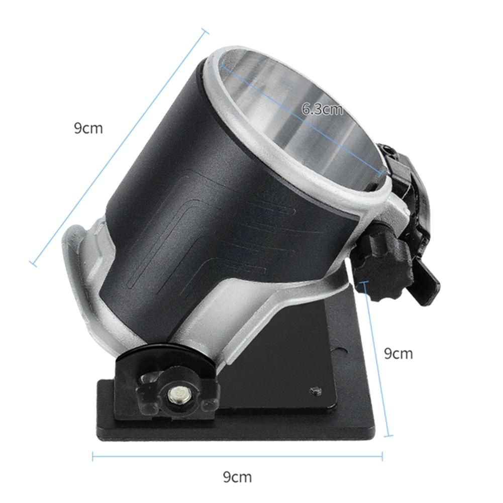 Aluminum Alloy Trimmer Machine Base Inclined Board Woodworking Edge Cutter for Makita Battery Electric Trimming Machine