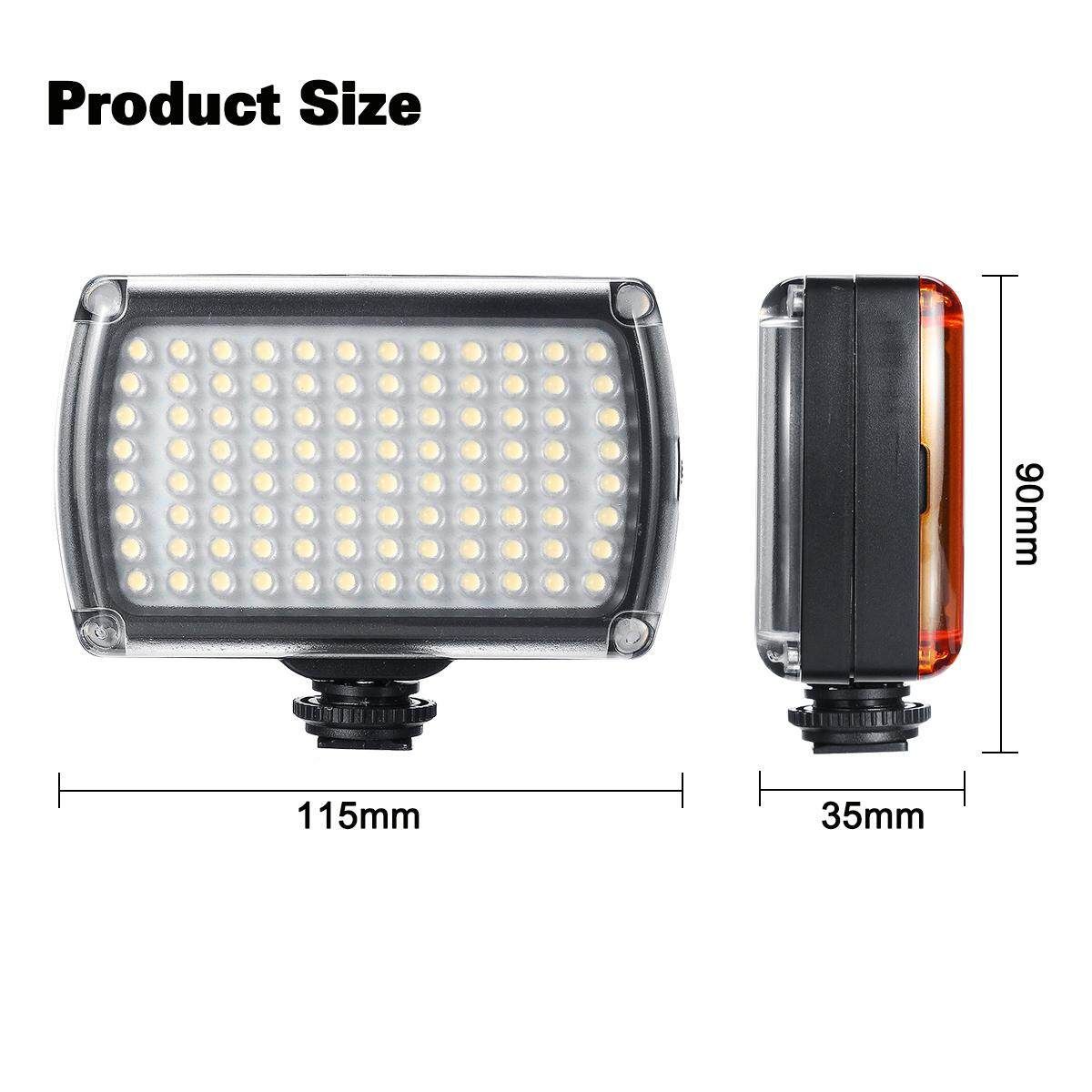 96 Pcs Lamp LED Photo Lighting For Camcorder DSLR Camera Photography Video -- Pattern 2[ Without Lithium Battery And Data Cable