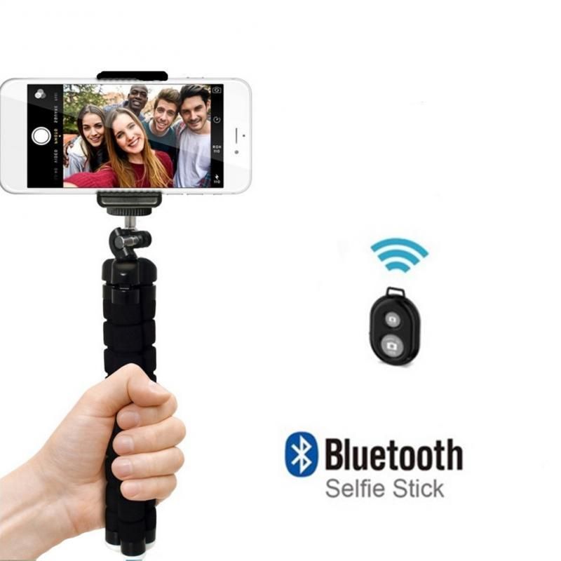 Selfie Tripod Flexible Sponge Octopus Tripod