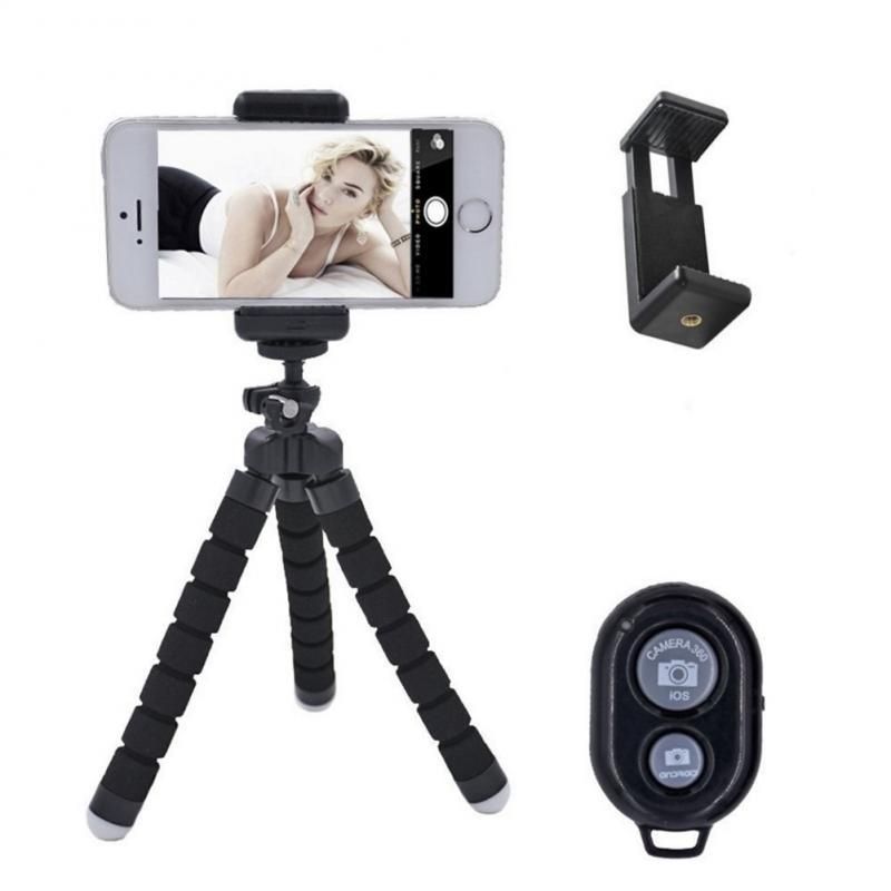 Selfie Tripod Flexible Sponge Octopus Tripod
