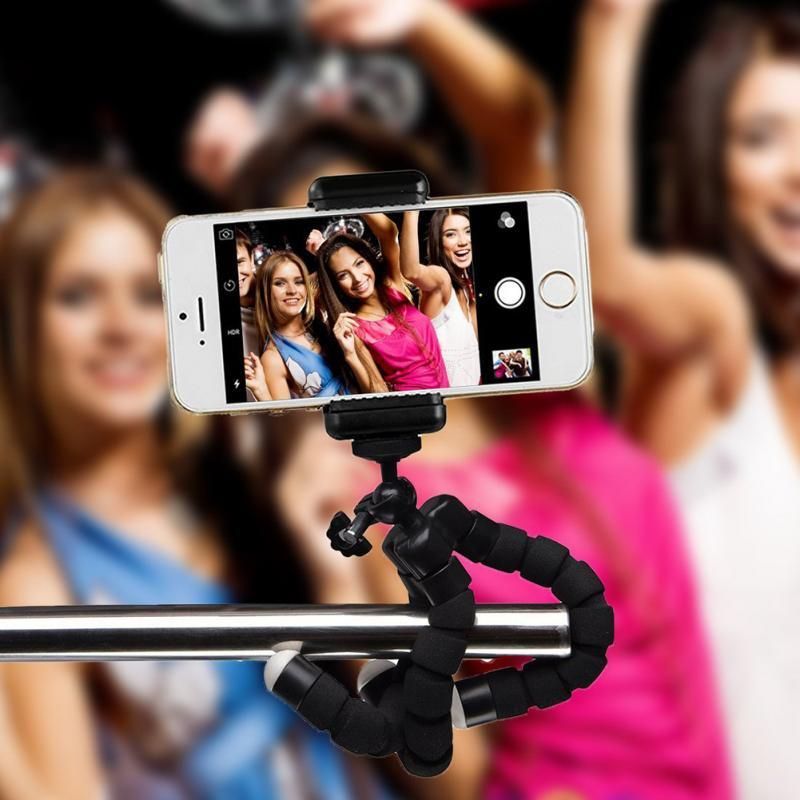 Selfie Tripod Flexible Sponge Octopus Tripod