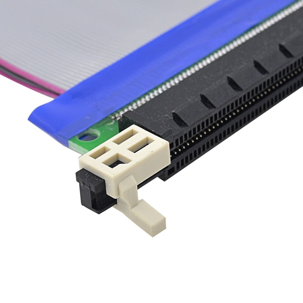 PCI-E 16X To 16X Riser Card PCIe X16 Extender Flexible Ribbon Extension Cable Adapter For Graphics Card Machine