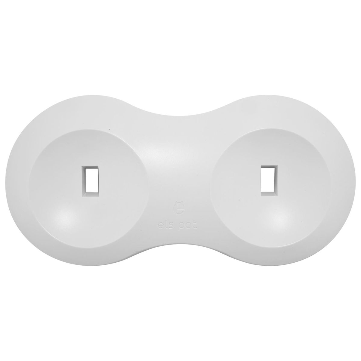 e els pet Raised Pet Bowls for Cats and Small Dogs Plastic