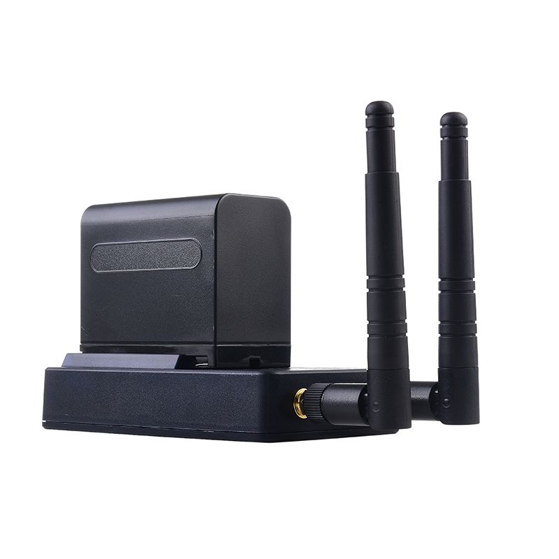 T1 4K HDMI 2.0 Wireless Audio Video Transmitter Receiver Extender Transmission System, Transmission Distance: 400m, EU Plug(Black)