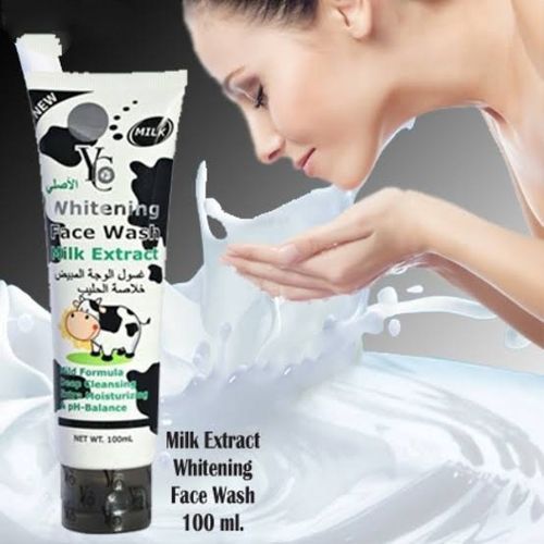 Whitening Milk Extract Face Wash Facial Glow, Deep Cleanse