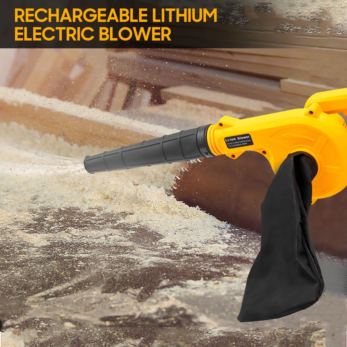 Electric Blower Cordless Leaf Blower Large  Industrial