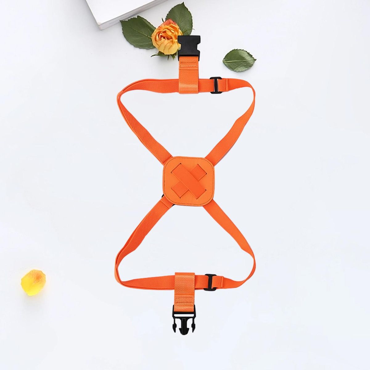 Secure Travel Luggage Strap Elastic Belt for Suitcase Telescopic Bag Orange