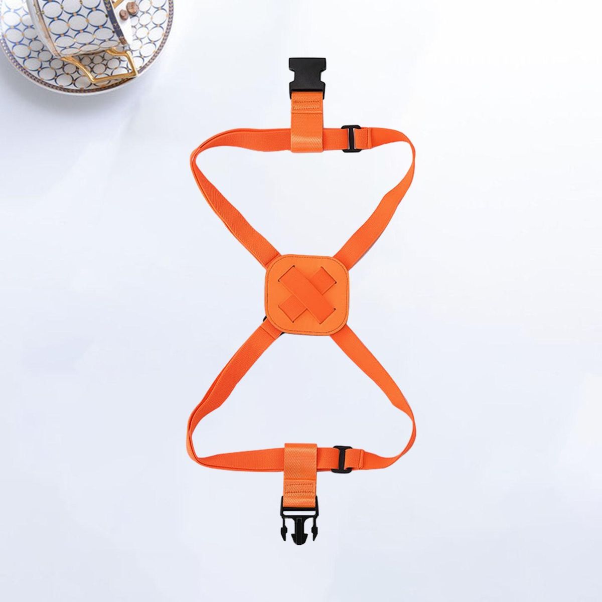 Secure Travel Luggage Strap Elastic Belt for Suitcase Telescopic Bag Orange