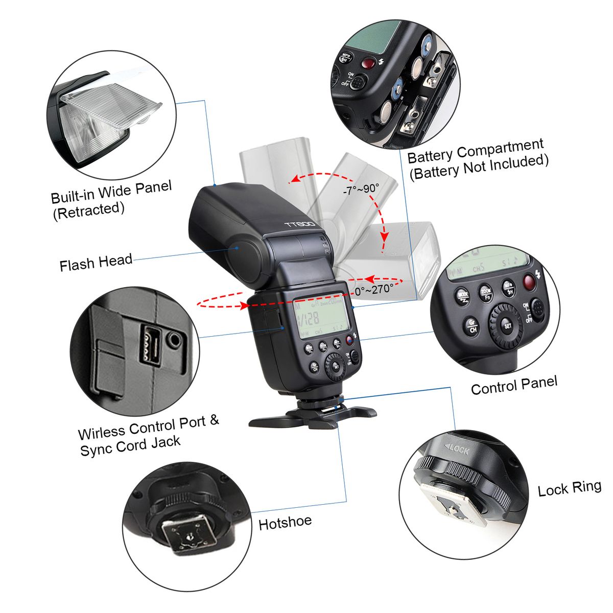 Thinklite TT600 Camera Flash
