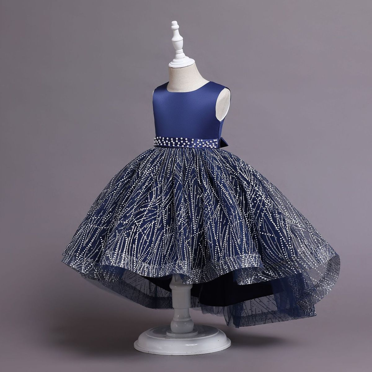 Girl's Dress Kids Children New Arrival Wedding Evening Dinner Party Princess Dress Ball Gown