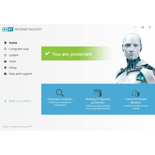 Nod32 Internet Security 2021 - 1 Year 1 Device (license Key