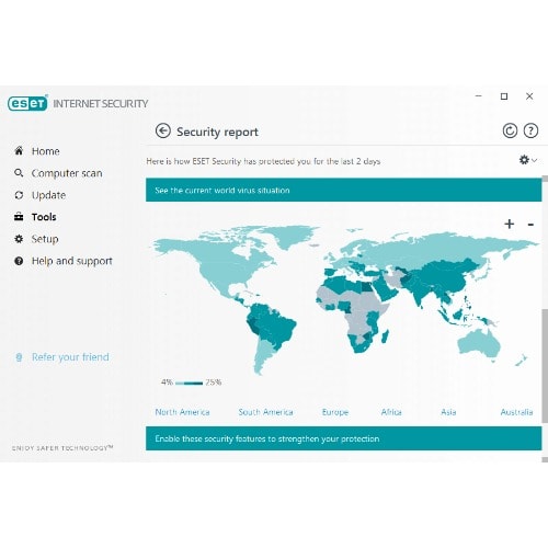 Nod32 Internet Security 2021 - 1 Year 1 Device (license Key