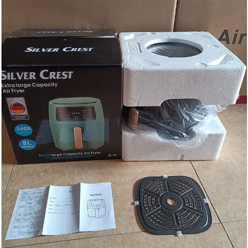 Silver Crest  Multifunctional Digital LCD Air Fryer - 8litres-2400W