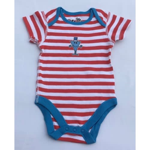 5 Pure Soft Cotton Bodysuits Short Sleeve Boys G