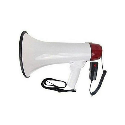 Rechargeable Handheld Megaphone Speaker With Recorder & Microphone