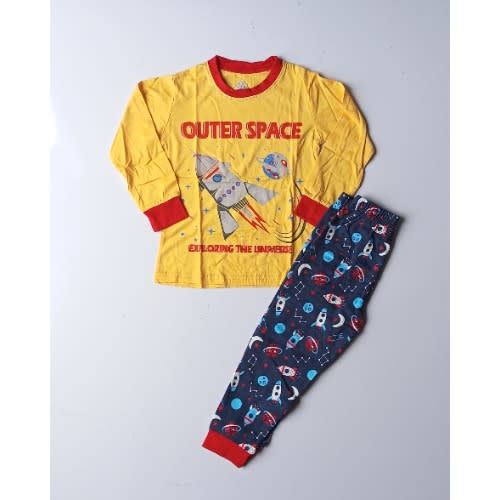Caluby Kids Galaxy Outer Space Pyjamas Set