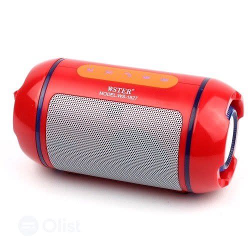 Ws-1827 Bluetooth Wireless Speaker Support Usb/tf Card/fm Radio